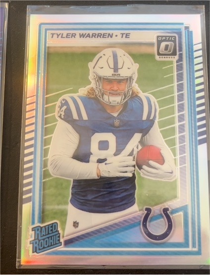 2025 Panini Donruss Optic #234 Tyler Warren — front