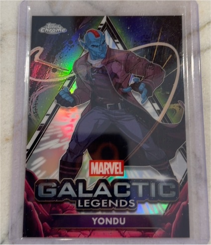 2025 Topps Chrome Marvel Galactic Legends #GL-5 Yondu — front