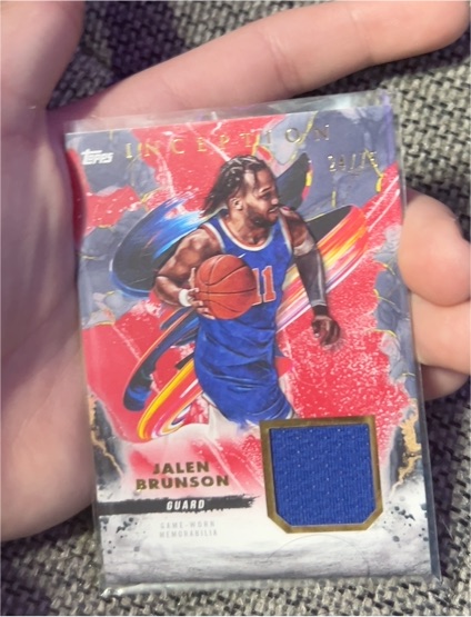 2024-25 Topps Inception #REC-JB Jalen Brunson — front