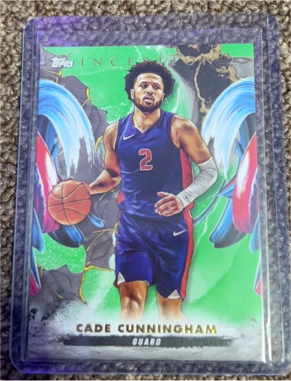 2025 Topps Inception #77 Cade Cunningham — front