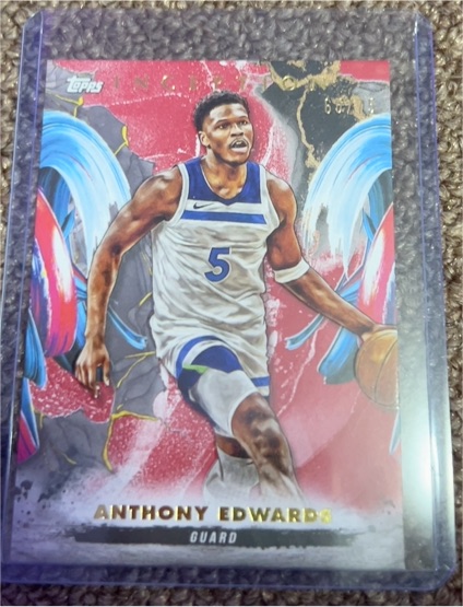 2024 Topps Inception #87 Anthony Edwards — front