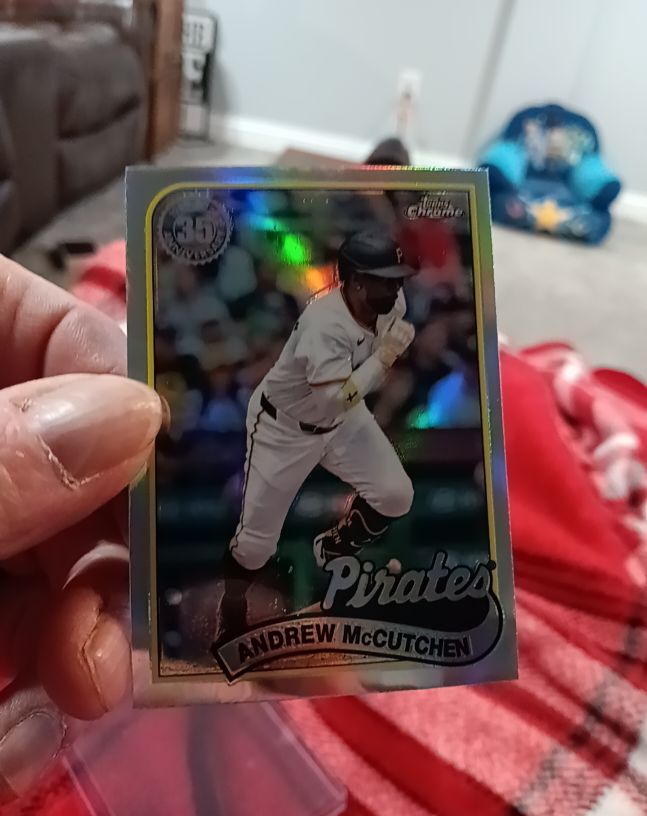 2024 Topps Chrome Update #89CU-19 Andrew McCutchen — front