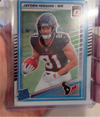 2025 Panini Donruss Optic #225 Jayden Higgins — front