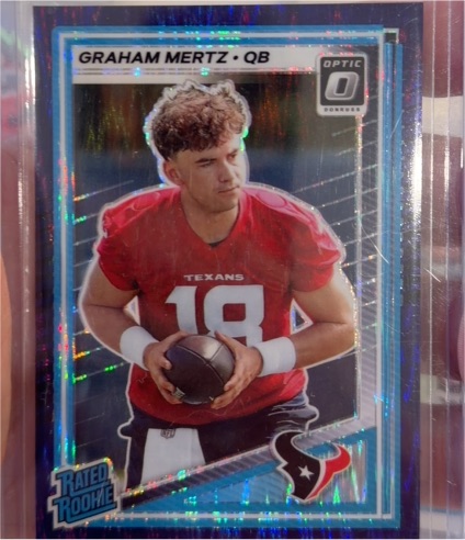 2025 Panini Donruss Optic #347 Graham Mertz — front