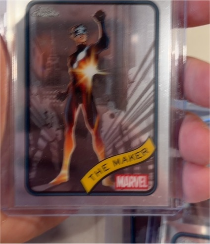 2025 Topps Chrome Marvel #74 The Maker — front