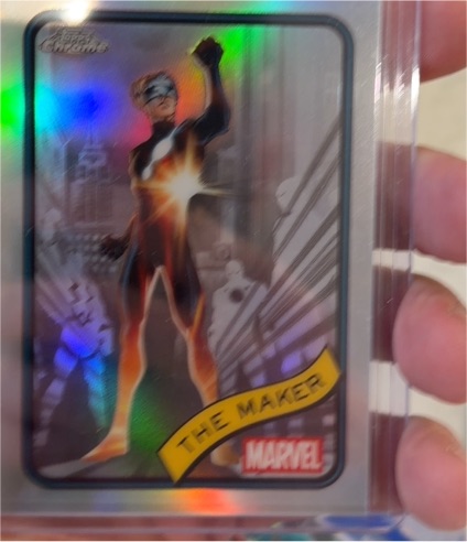 2025 Topps Chrome Marvel #74 The Maker — front