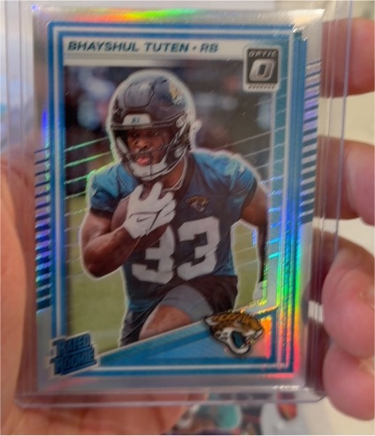 2025 Panini Donruss Optic #272 Bhayshul Tuten — front