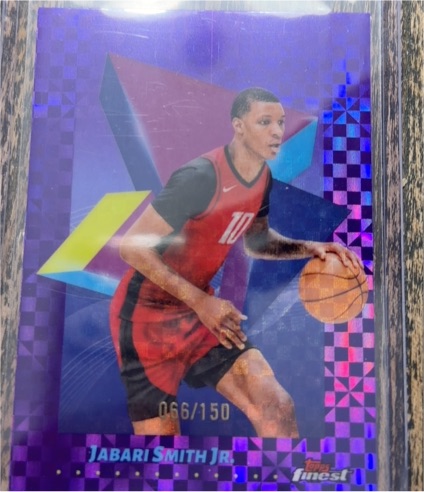 2024-25 Topps Finest #33 Jabari Smith Jr. — front