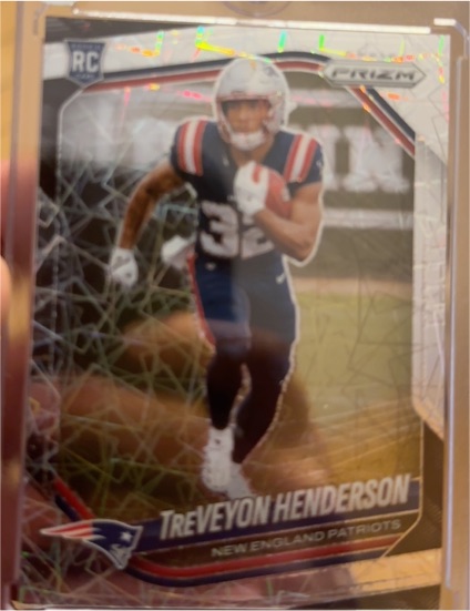 2025 Panini Prizm #343 TreVeyon Henderson — front