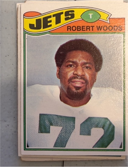 1977 Topps #469 Robert Woods — front