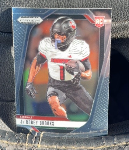 2025 Panini Prizm Draft Picks Football #50 Ja'Corey Brooks — front