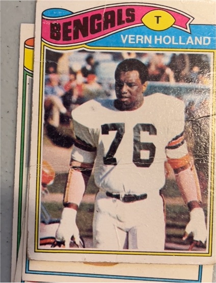 1977 Topps #391 Vern Holland — front