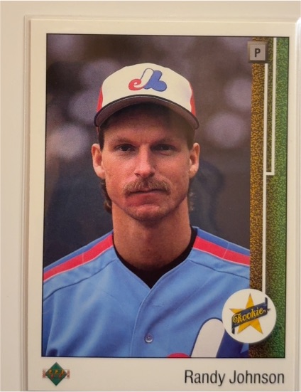 1989 Upper Deck #25 Randy Johnson — front