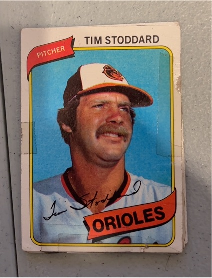 1980 Topps #314 Tim Stoddard — front