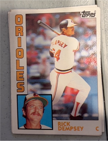 1984 Topps #272 Rick Dempsey — front