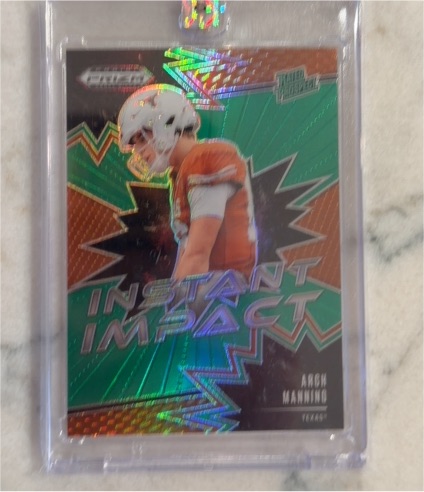 2025 Panini Prizm Draft Picks Instant Impact #II-AMG Arch Manning — front