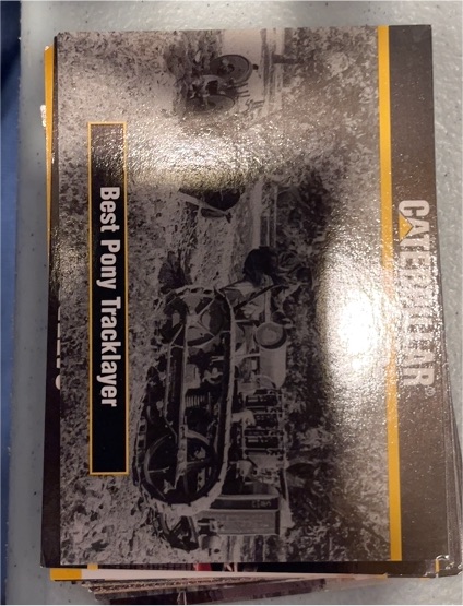 1993-94 TCM Caterpillar #120 Best Pony Tracklayer — front