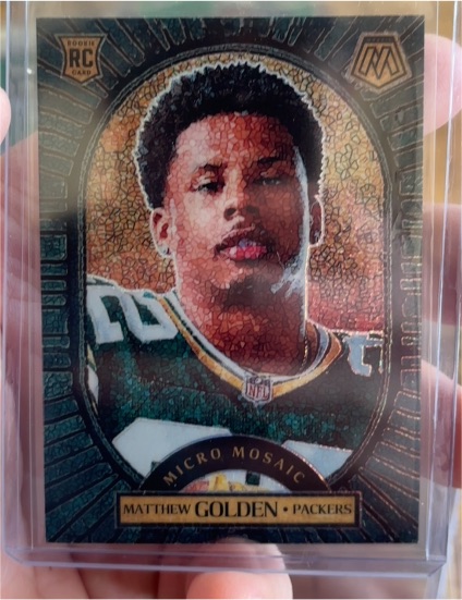 2025 Panini Mosaic #17 Matthew Golden — front