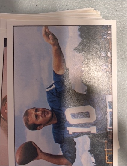 1981 TCMA #2 Fran Tarkenton — front