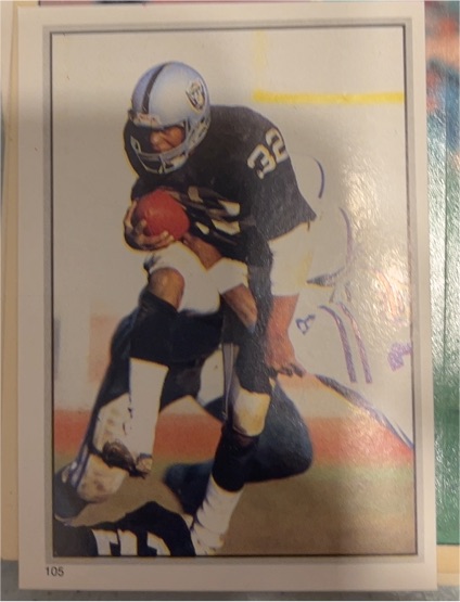 1985 Topps #105 Marcus Allen — front