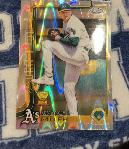 2025 Topps Chrome #142 Mason Miller — front
