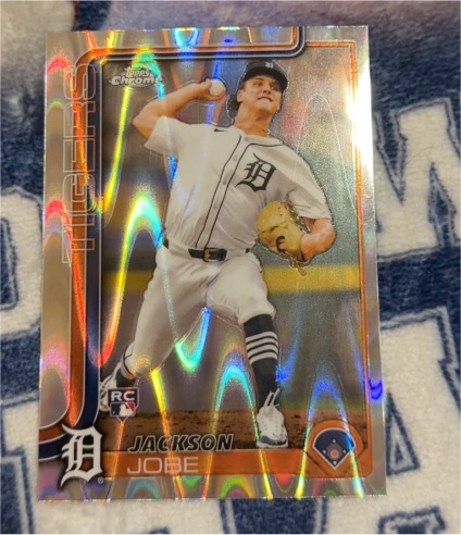 2025 Topps Chrome #249 Jackson Jobe — front