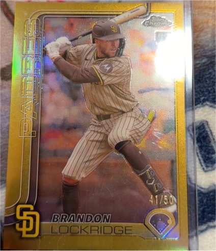 2025 Topps Chrome #106 Brandon Lockridge — front