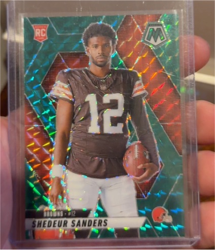 2025 Panini Mosaic #290 Shedeur Sanders — front