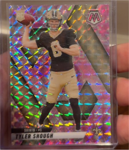 2025 Panini Mosaic #312 Tyler Shough — front