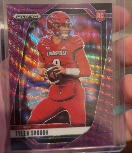 2025 Panini Prizm Draft Picks #49 Tyler Shough — front