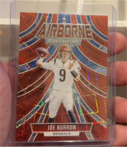 2024 Panini Rookies & Stars Airborne #A-JBW Joe Burrow — front