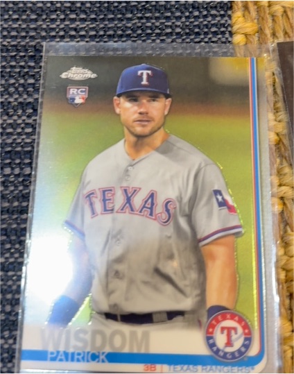 2019 Topps Chrome #146 Patrick Wisdom — front
