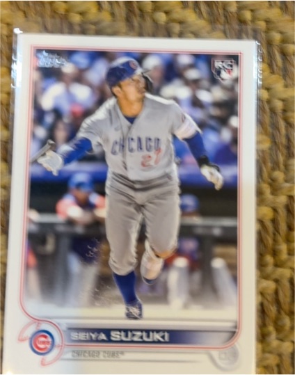 2022 Topps Update #US250 Seiya Suzuki — front