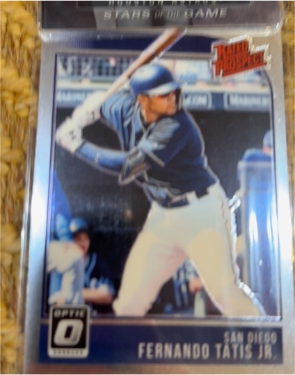 2018 Donruss Optic Rated Prospects #RP2 Fernando Tatís Jr. — front