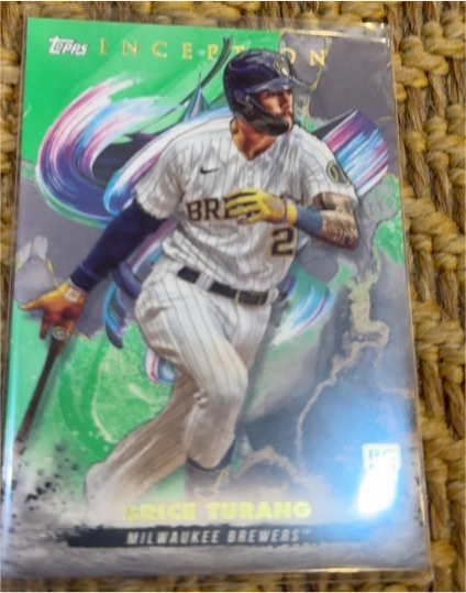 2023 Topps Inception #? Brice Turang — front