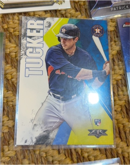 2019 Topps Fire #70 Kyle Tucker — front