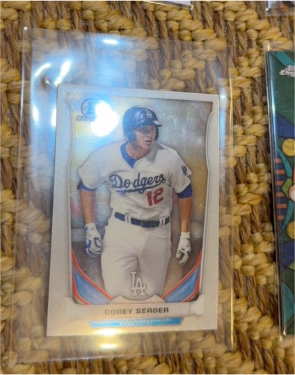 2014 Bowman Chrome Draft Top Prospects #CTP-41 Corey Seager — front