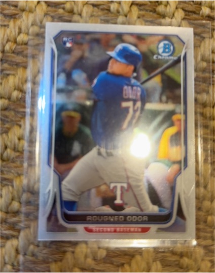 2023 Bowman Chrome #72 Rougned Odor — front