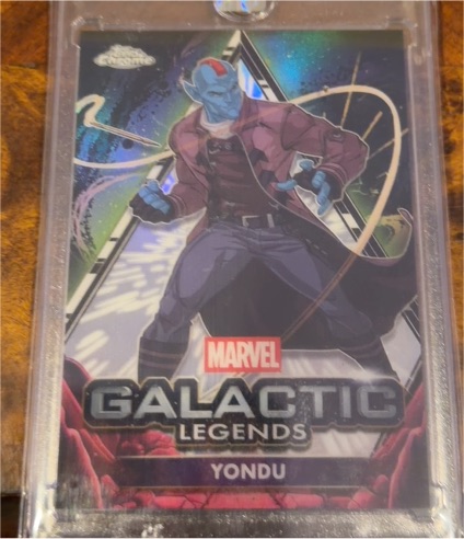 2025 Topps Chrome Marvel Galactic Legends #GL-5 Yondu — front