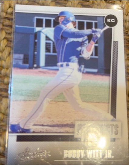2021 Panini Absolute #P-10 Bobby Witt Jr. Prospects — front