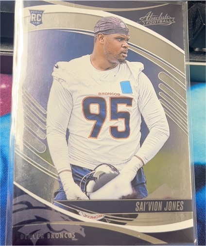2025 Panini Absolute Football #175 Sai'vion Jones — front