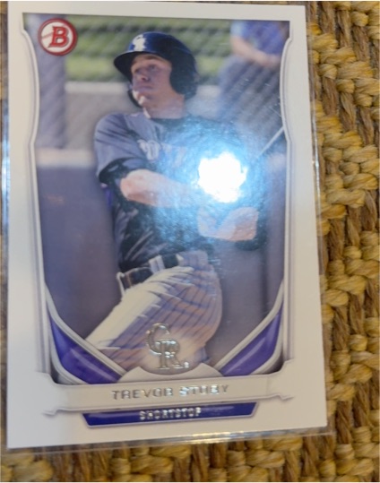 2014 Bowman Draft Top Prospects #TP-74 Trevor Story — front