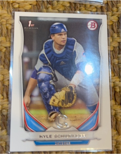2014 Bowman Draft #DP2 Kyle Schwarber — front