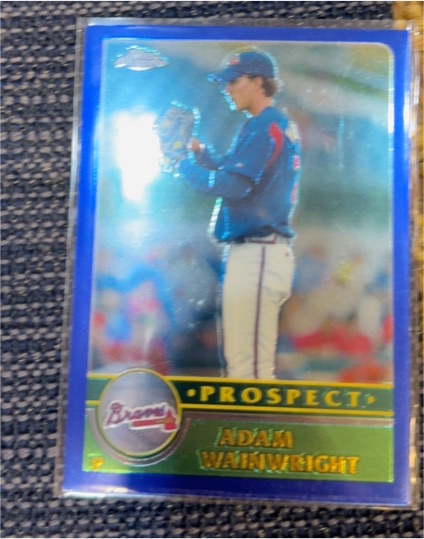 2003 Topps Chrome Traded #T159 Adam Wainwright — front
