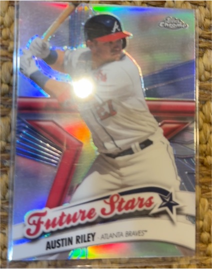 2020 Topps Chrome #FS-16 Austin Riley — front