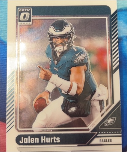2024 Donruss Optic #158 Jalen Hurts — front
