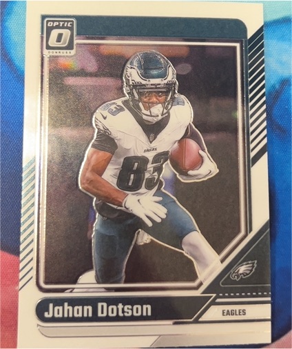 2024 Donruss Optic #199 Jahan Dotson — front