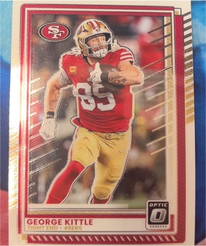 2025 Panini Donruss Optic #48 George Kittle — front