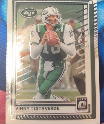 2025 Donruss Optic #159 Vinny Testaverde — front