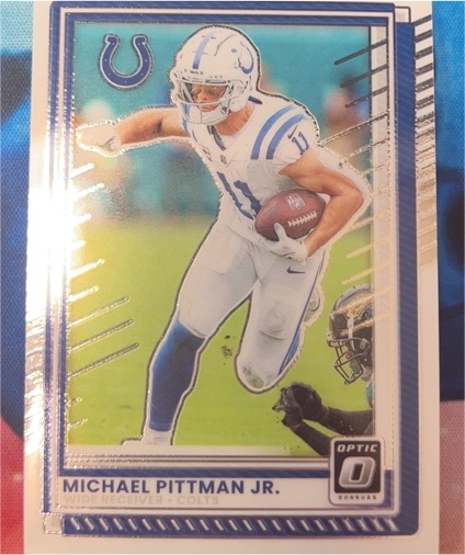 2025 Donruss Optic #131 Michael Pittman Jr. — front